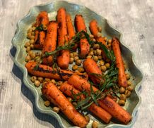 Kichererbsen Karotten Salat