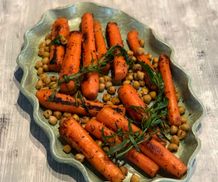Kichererbsen Karotten Salat